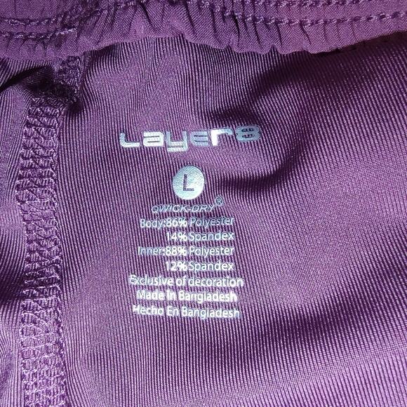Layer 8 2-Layer Running Shorts Size Large - Picture 5 of 8